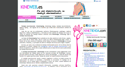 Desktop Screenshot of kineweb.es